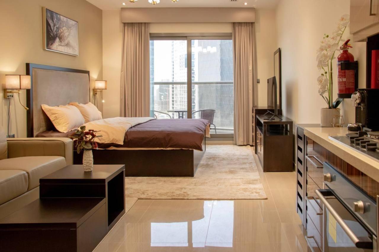 Aws Homes - Luxurious High Floor Studio With Breathtaking View 두바이 외부 사진